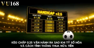 Kèo chấp 0.25